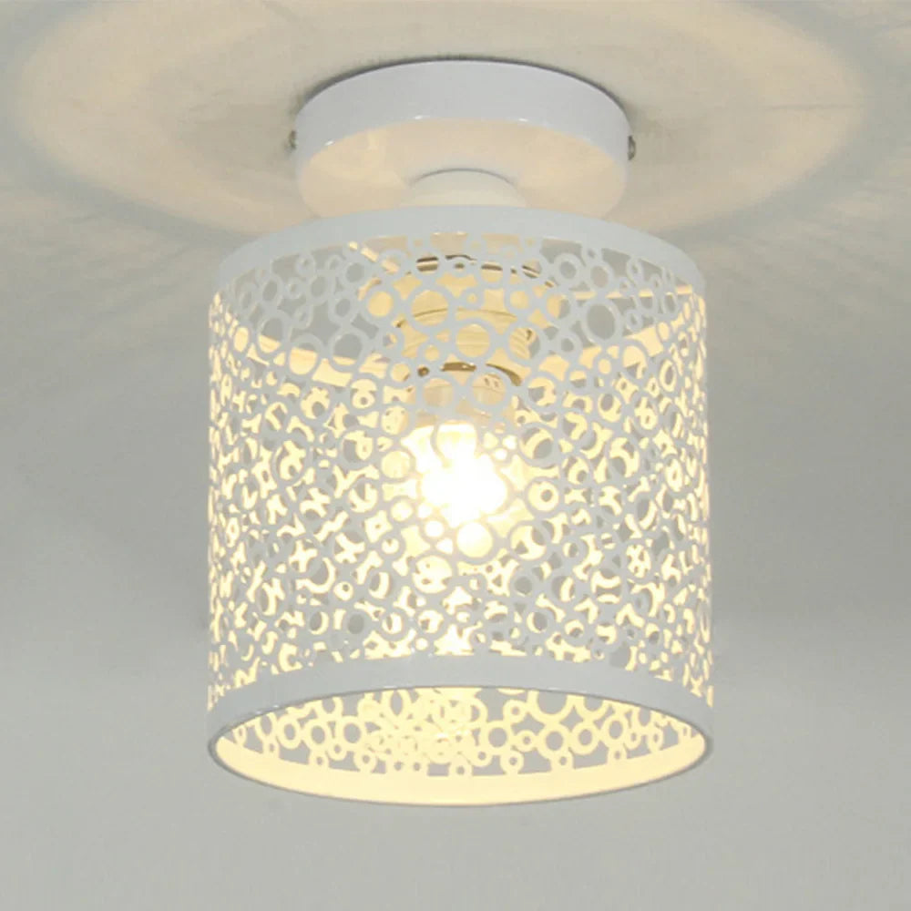 Plafonnier en Fer au Design Moderne Rétro